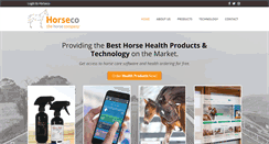 Desktop Screenshot of horseco.com